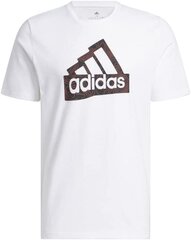 Adidas marškinėliai vyrams City E Tee M HR2997, balti цена и информация | Мужские футболки | pigu.lt