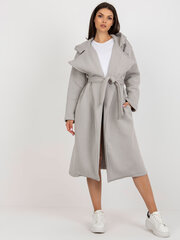 Paltas moterims EM-NA-792.33, pilkas цена и информация | Женские пальто | pigu.lt
