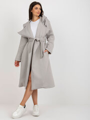 Paltas moterims EM-NA-792.33, pilkas цена и информация | Женские пальто | pigu.lt