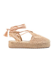 Espadrilė moterims Shelovet POL81845.2683, smėlio spalvos kaina ir informacija | Bateliai moterims  | pigu.lt