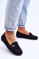 Mokasinai moterims Step in style LKK180115.2683, juodi цена и информация | Женские туфли | pigu.lt