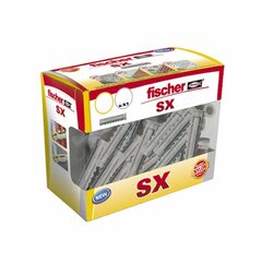 Шипы Fischer SX 553436 10 x 50 mm Нейлон (30 штук) цена и информация | Крепежные изделия | pigu.lt