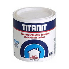 Краска TITANLUX Titanit 029190034 потолок Стена Моющийся Белый 750 ml матовый цена и информация | Краска | pigu.lt