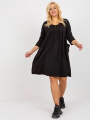 Suknelė moterims Rv-sk-8529.37p, juoda kaina ir informacija | Suknelės | pigu.lt