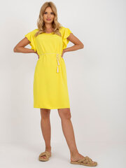 Suknelė moterims Italy Moda, geltona kaina ir informacija | Suknelės | pigu.lt
