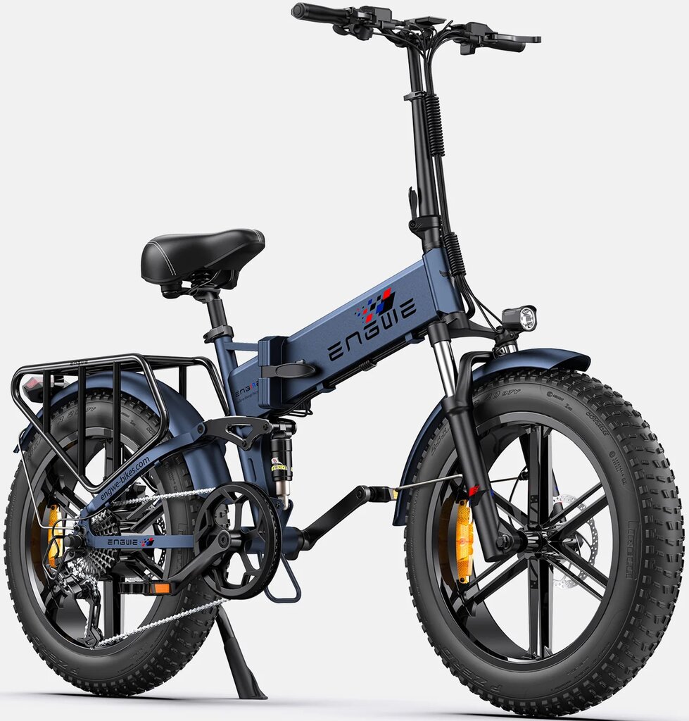 Elektrinis dviratis Engwe Engine PRO, 20", mėlynas цена и информация | Elektriniai dviračiai | pigu.lt