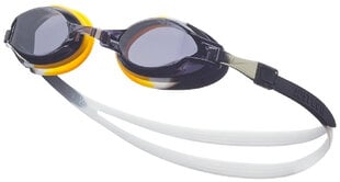 Очки для плавания Nike Chrome Youth для подростков, желтые/черные, NESSD128 079 цена и информация | Очки для плавания | pigu.lt