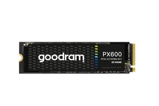 Goodram PX600, 500GB, M.2 2280 kaina ir informacija | Vidiniai kietieji diskai (HDD, SSD, Hybrid) | pigu.lt