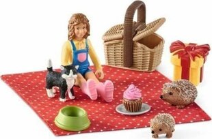 Figūrėlės Schleich Farm World Birthday Picnic 42426 цена и информация | Игрушки для девочек | pigu.lt