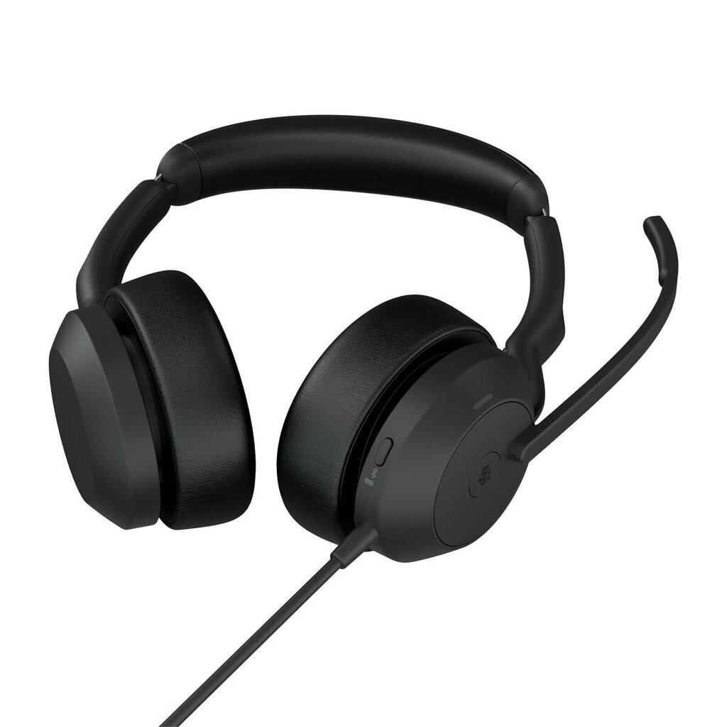 Jabra Evolve2 50 MS Stereo Black kaina ir informacija | Ausinės | pigu.lt