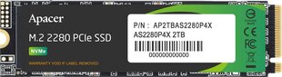 Apacer AS2280P4X цена и информация | Внутренние жёсткие диски (HDD, SSD, Hybrid) | pigu.lt