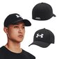 CZAPKA Under Armour Blitzing M/L – Juodos spalvos stilinga galvos apdangalas, tinkantis tiek sportui, tiek kasdienai цена и информация | Kepurės moterims | pigu.lt