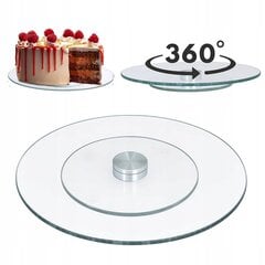 Вращающаяся тарелка Omena 30 см цена и информация | Стаканы, фужеры, кувшины | pigu.lt