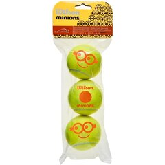 Теннисные мячи Wilson Starter Orange Minions 3шт. цена и информация | Товары для большого тенниса | pigu.lt