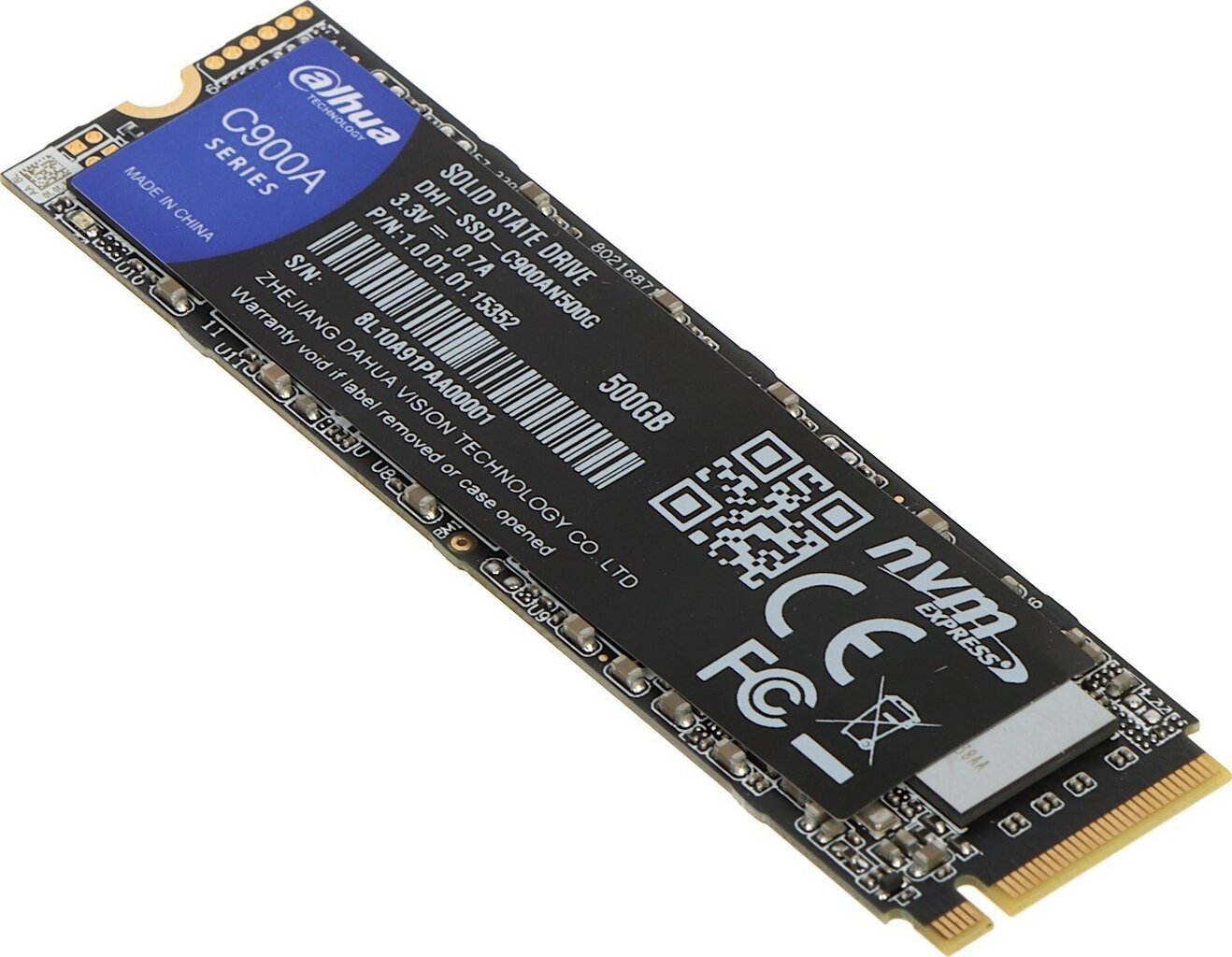Dahua Technology DHI-SSD-C900AN500G kaina ir informacija | Vidiniai kietieji diskai (HDD, SSD, Hybrid) | pigu.lt