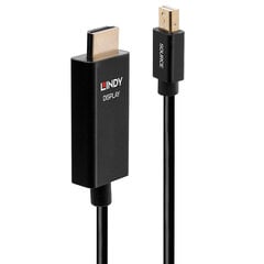 Lindy, Hdmi, 0.5 m kaina ir informacija | Kabeliai ir laidai | pigu.lt