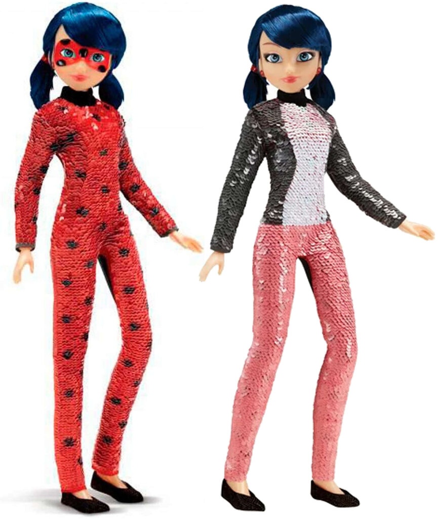 Lėlė Marinette Ladybug Playmates fashion flip kaina ir informacija | Žaislai mergaitėms | pigu.lt