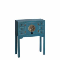 Мебель для прихожей ORIENTE 63 x 26 x 80 cm Синий DMF цена и информация | Шкафчики в гостиную | pigu.lt