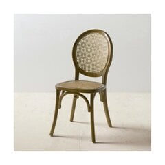Обеденный стул 45 x 42 x 94 cm Натуральный Деревянный ротанг цена и информация | Стулья для кухни и столовой | pigu.lt