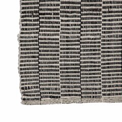 Ковер 80 x 150 cm Синтетическая ткань Чёрный Кремовый цена и информация | Ковры | pigu.lt