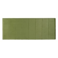 Изголовье кровати 160 x 7 x 64 cm Синтетическая ткань Зеленый цена и информация | Кровати | pigu.lt