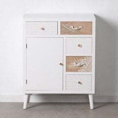 Мебель для прихожей с ящиками MISS DAISY 67 x 34 x 86 cm Натуральный древесина сосны Белый цена и информация | Комоды | pigu.lt