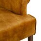 Fotelis 77x64x88cm, geltona kaina ir informacija | Svetainės foteliai | pigu.lt