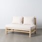 Sofa BigBuy Home Akar, natūrali ruda kaina ir informacija | Lauko kėdės, foteliai, pufai | pigu.lt