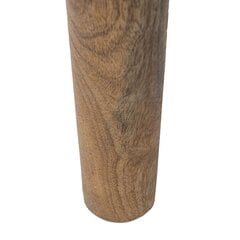 Банкетка Деревянный Натуральное волокно 100 x 45 x 40 cm цена и информация | Полки для обуви, банкетки | pigu.lt