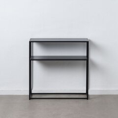 Мебель для прихожей 100 x 26 x 75 cm Чёрный Металл цена и информация | Столы-консоли | pigu.lt