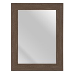 Настенное зеркало 66 x 2 x 86 cm Натуральный цена и информация | Зеркала | pigu.lt