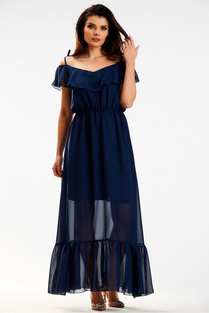 Suknelė moterims Awama LKK179606.1903, mėlyna kaina ir informacija | Suknelės | pigu.lt