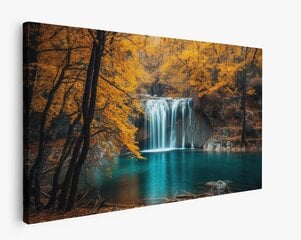 Картина Autumn Waterfalls цена и информация | Репродукции, картины | pigu.lt