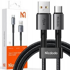 Кабель USB-C, Prism, мощный, быстрый, 100 Вт 1,2 м, McDodo цена и информация | Кабели для телефонов | pigu.lt