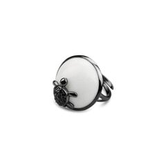 Серебряное кольцо для женщин Bellus Domina Черепаха цена и информация | Кольца | pigu.lt