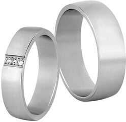 Beneto Обручальное кольцо из стали SPP01 цена и информация | Кольца | pigu.lt