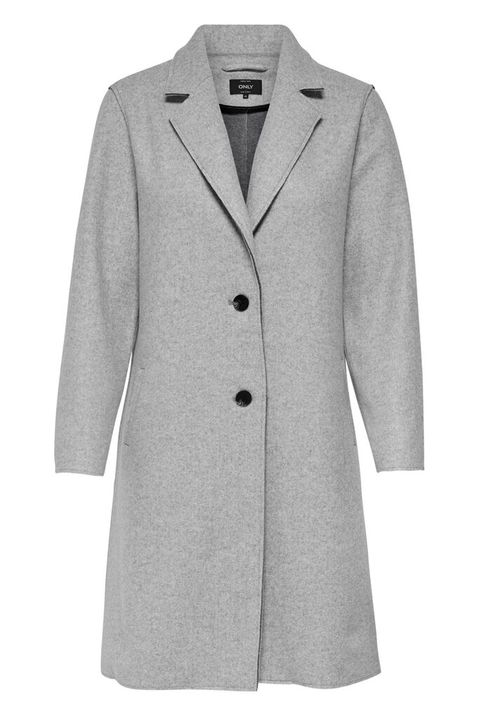 Only paltas moterims, pilkas kaina ir informacija | Paltai moterims | pigu.lt