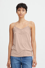 Marškinėliai moterims 20106355-12232, smėlio spalvos kaina ir informacija | Apatiniai marškinėliai moterims | pigu.lt