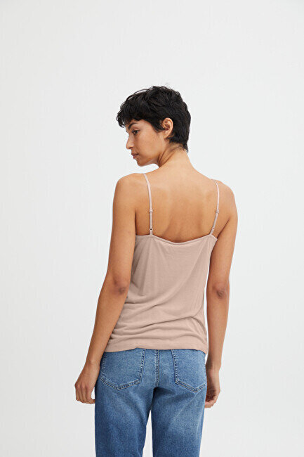 Marškinėliai moterims 20106355-12232, smėlio spalvos цена и информация | Apatiniai marškinėliai moterims | pigu.lt