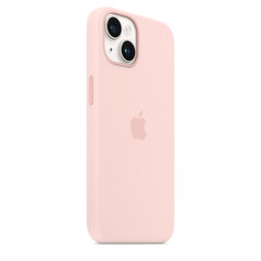 Prekė su pažeidimu.Apple Silicone Case MagSafe MPRX3ZM/A Chalk Pink kaina ir informacija | Prekės su pažeidimu | pigu.lt