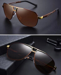 Поляризованные солнцезащитные очки для мужчин GF58 цена и информация | Солнцезащитные очки для мужчин | pigu.lt