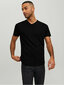 Marškinėliai vyrams Jjeorganic 12156102, juodi kaina ir informacija | Vyriški marškinėliai | pigu.lt