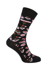 Trumpos kojinės moterims Lion I love Seafood, juodos kaina ir informacija | Moteriškos kojinės | pigu.lt