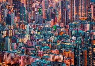 Dėlionė su Hong Kong namų atvaizdu Clementoni, 1500 d kaina ir informacija | Dėlionės (puzzle) | pigu.lt