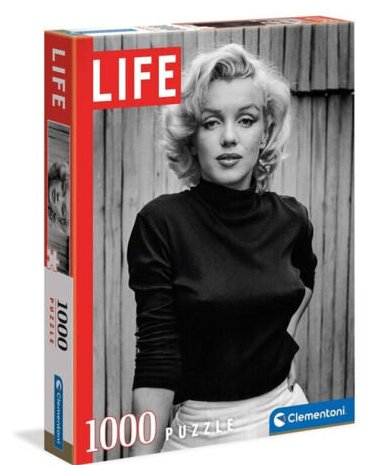 Dėlionė Marilyn Monroe Clementoni, 1000 d kaina ir informacija | Dėlionės (puzzle) | pigu.lt