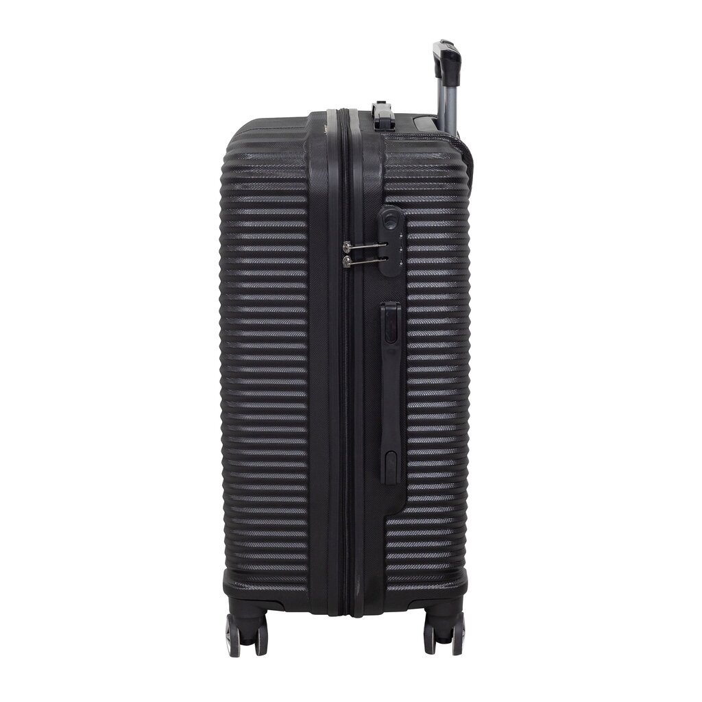 Mažas lagaminas Polina PS 02, S, juodas kaina ir informacija | Lagaminai, kelioniniai krepšiai | pigu.lt