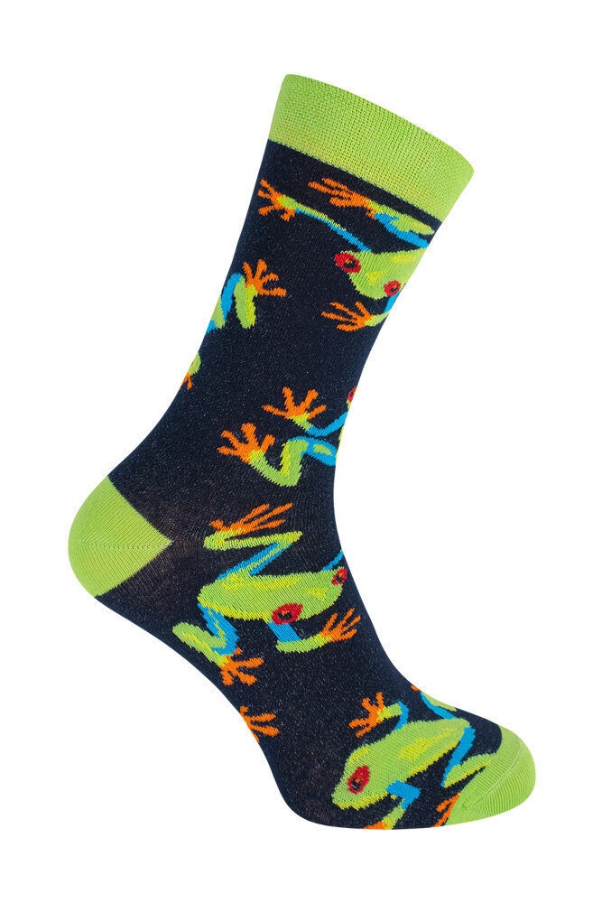 Trumpos kojinės moterims Lion You are Un-Frog-Ettable, įvairių spalvų цена и информация | Moteriškos kojinės | pigu.lt