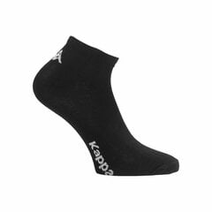 Спортивные носки Kappa Чёрный цена и информация | Носки, колготки для мальчиков | pigu.lt