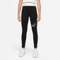 Nike sportinės tamprės mergaitėms S2021041, juodos kaina ir informacija | Kelnės mergaitėms | pigu.lt