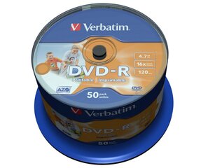 DVD-R Verbatim kaina ir informacija | Vinilinės plokštelės, CD, DVD | pigu.lt